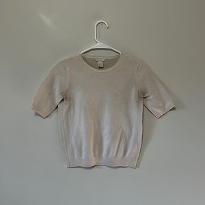 H&M Basics / Basiques
Size: Small
Color: Cream or Off White